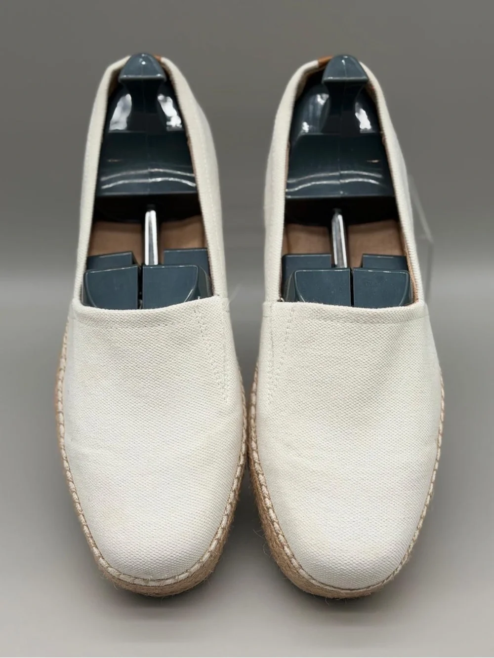 Dr. Scholl’s Sunray Classic White Canvas Espadrille Slip-On for Women, size 11US